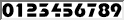数字フォント12